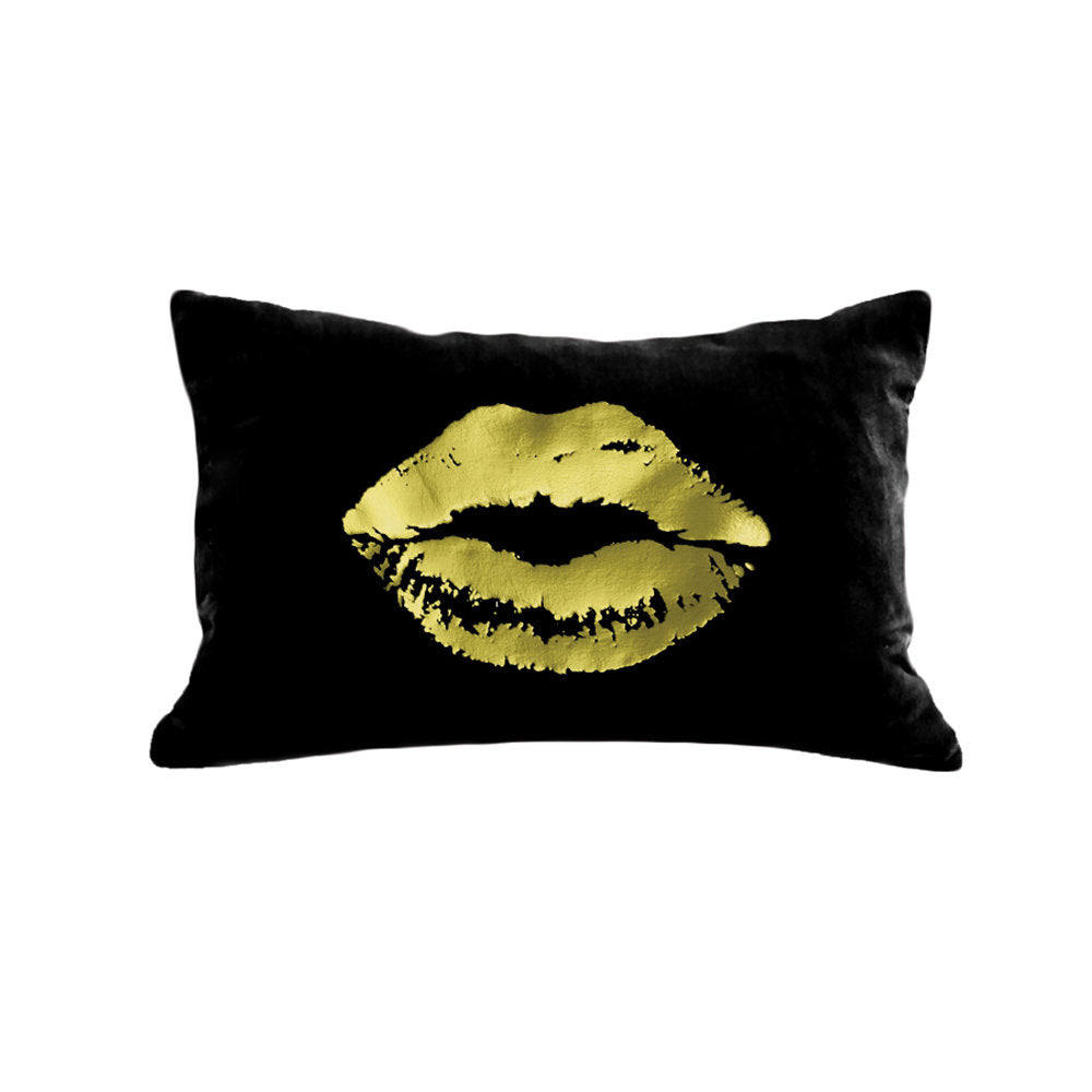 gold on black