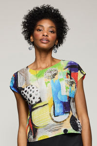 Silk Blend Artist's Top