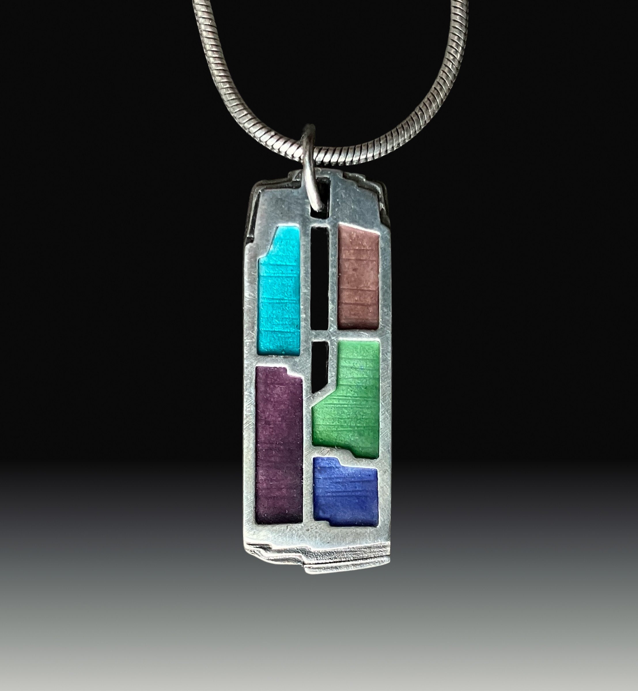 Crevasse Pendant No. 203