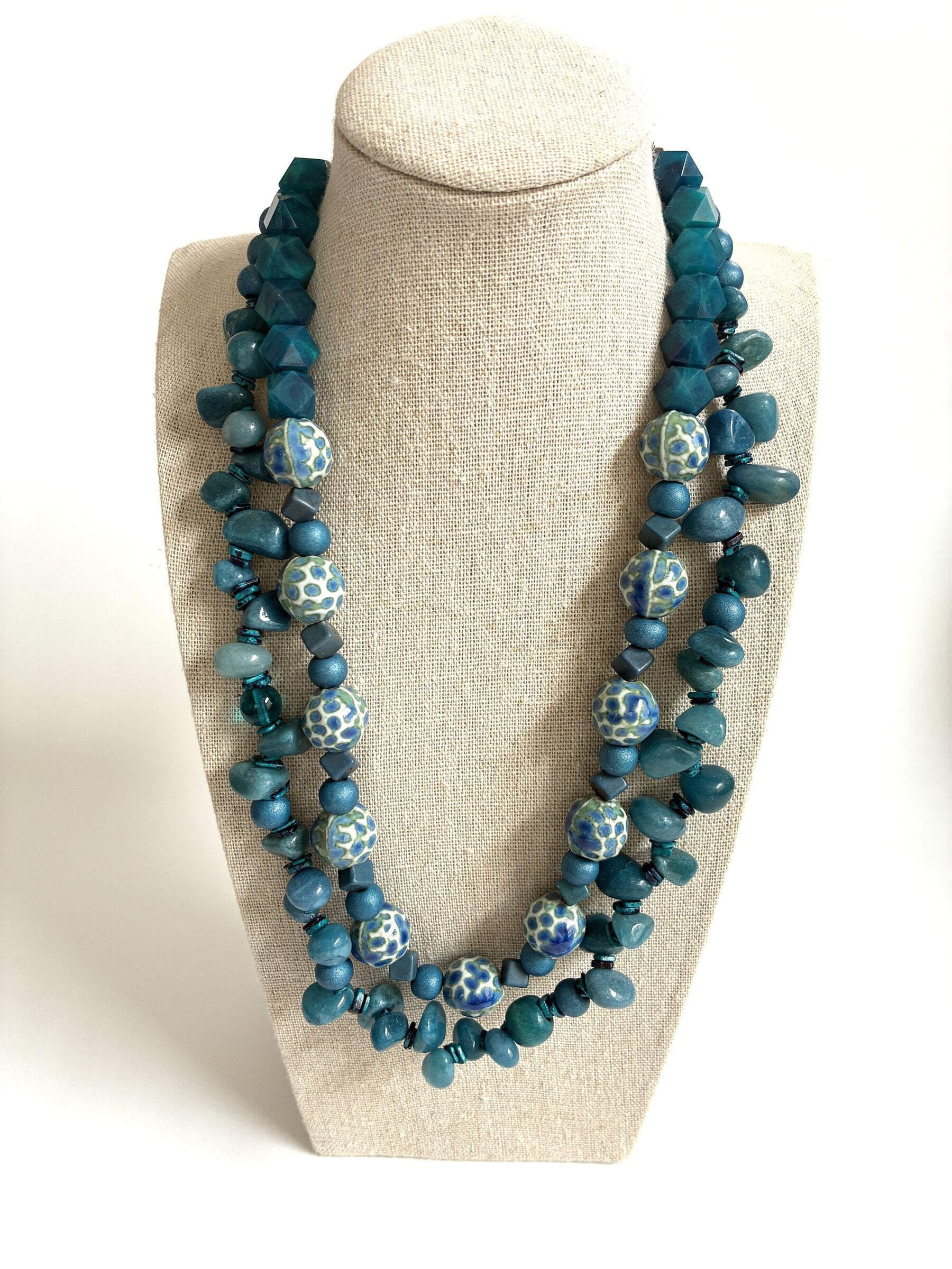 Agate Nugget Necklace