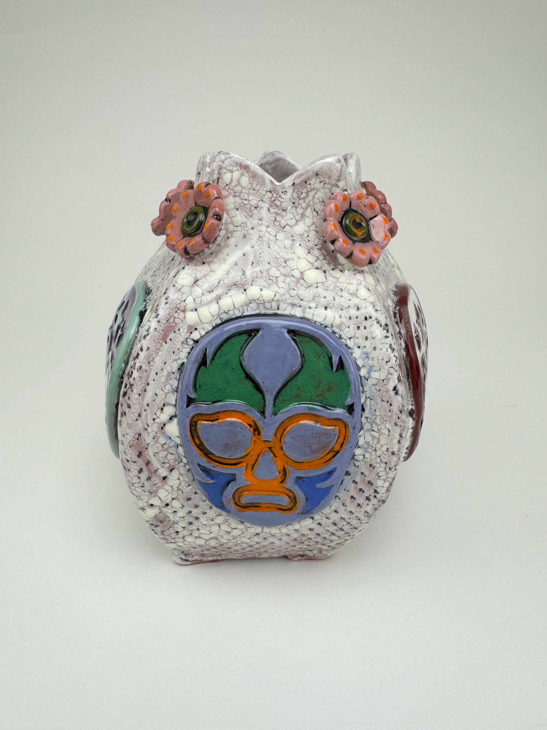 Luchadores Vase