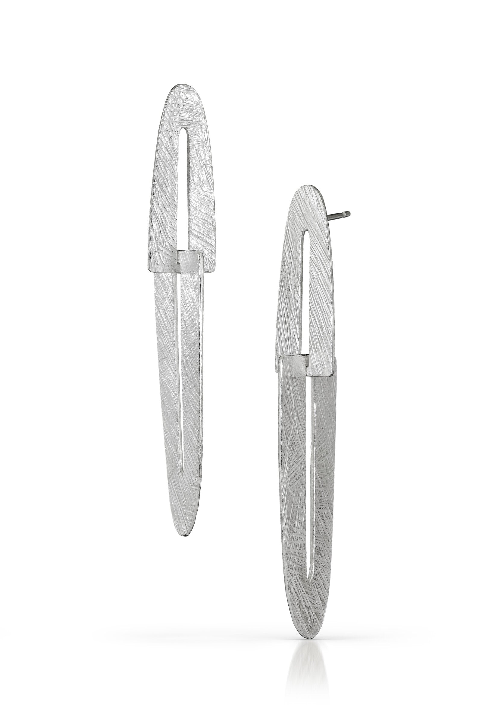 Long Interlocking Earrings