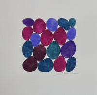 Magenta and Teal I