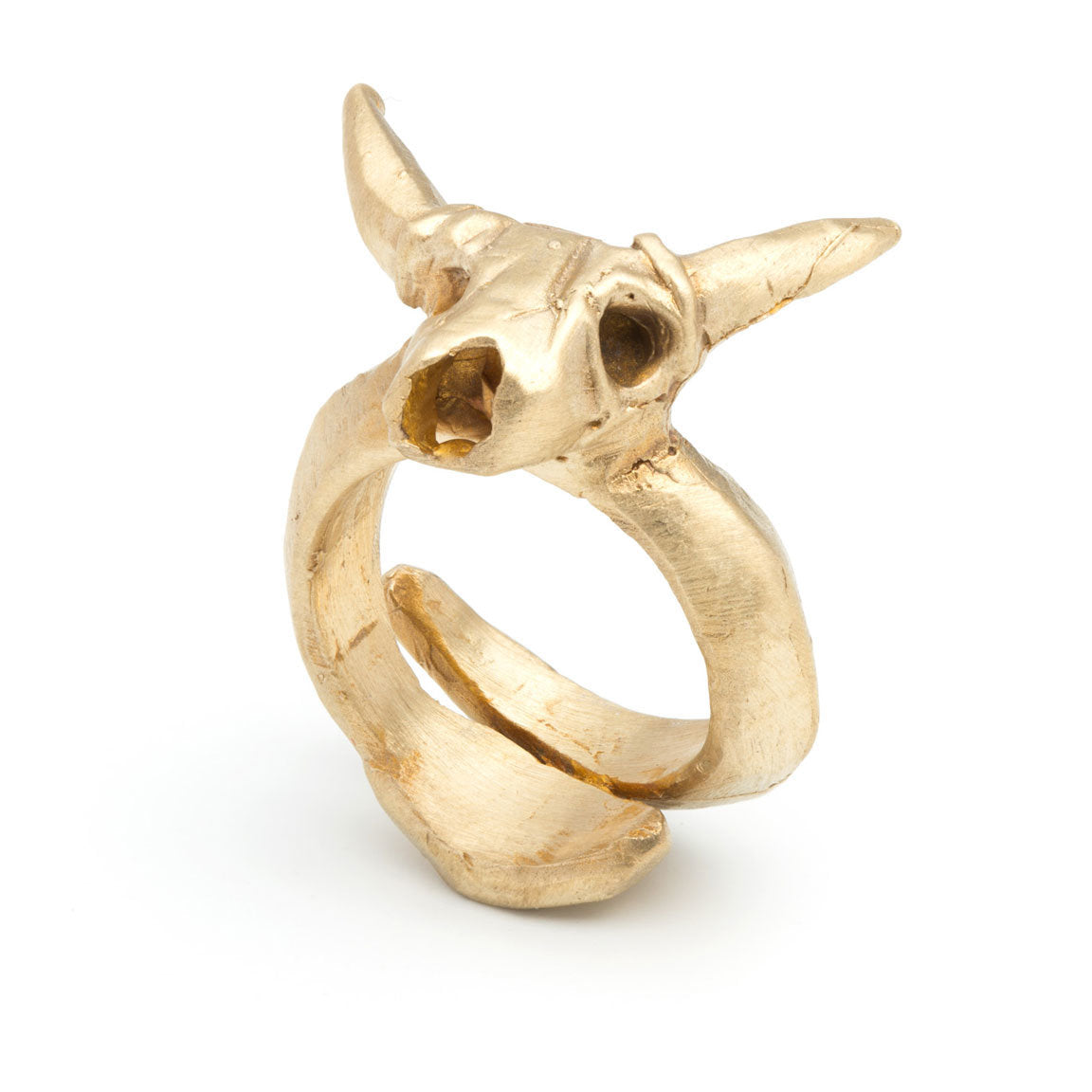 Cow Skull Ring