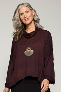 Graceful Shimmer Top