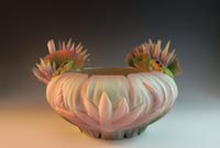 Two Frogs on Lotus Bowl