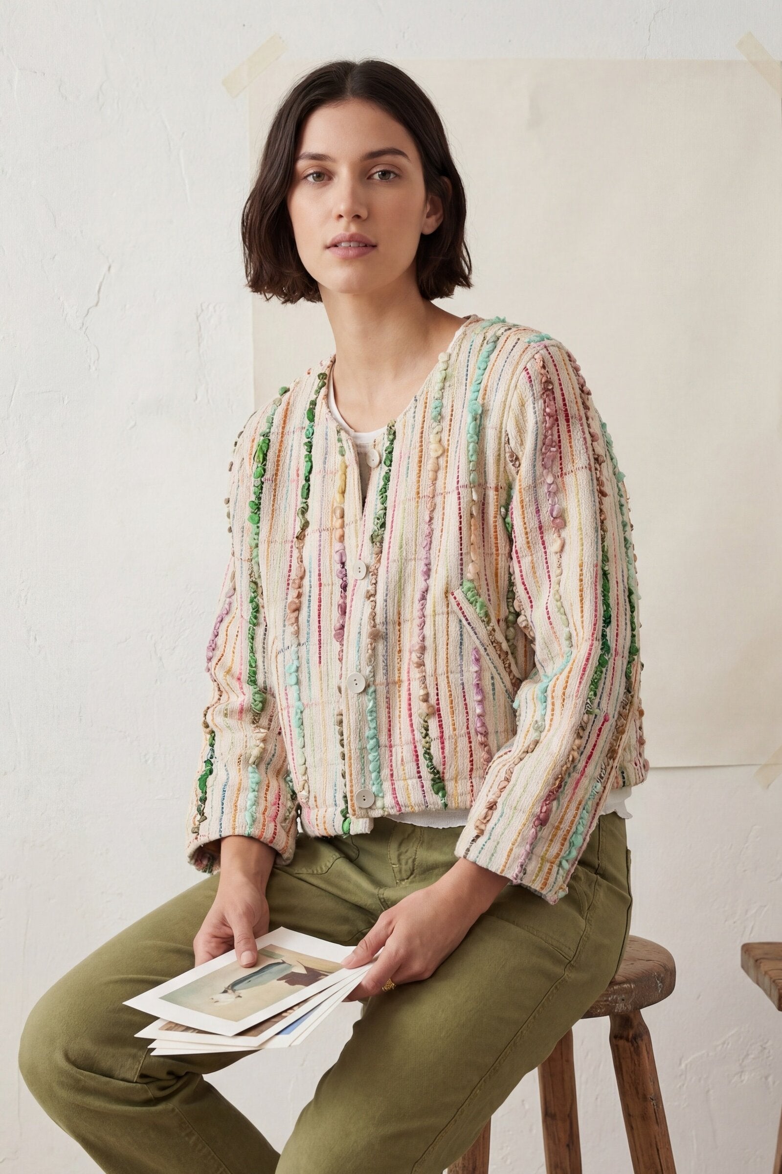 Rainbow Stitch Jacket