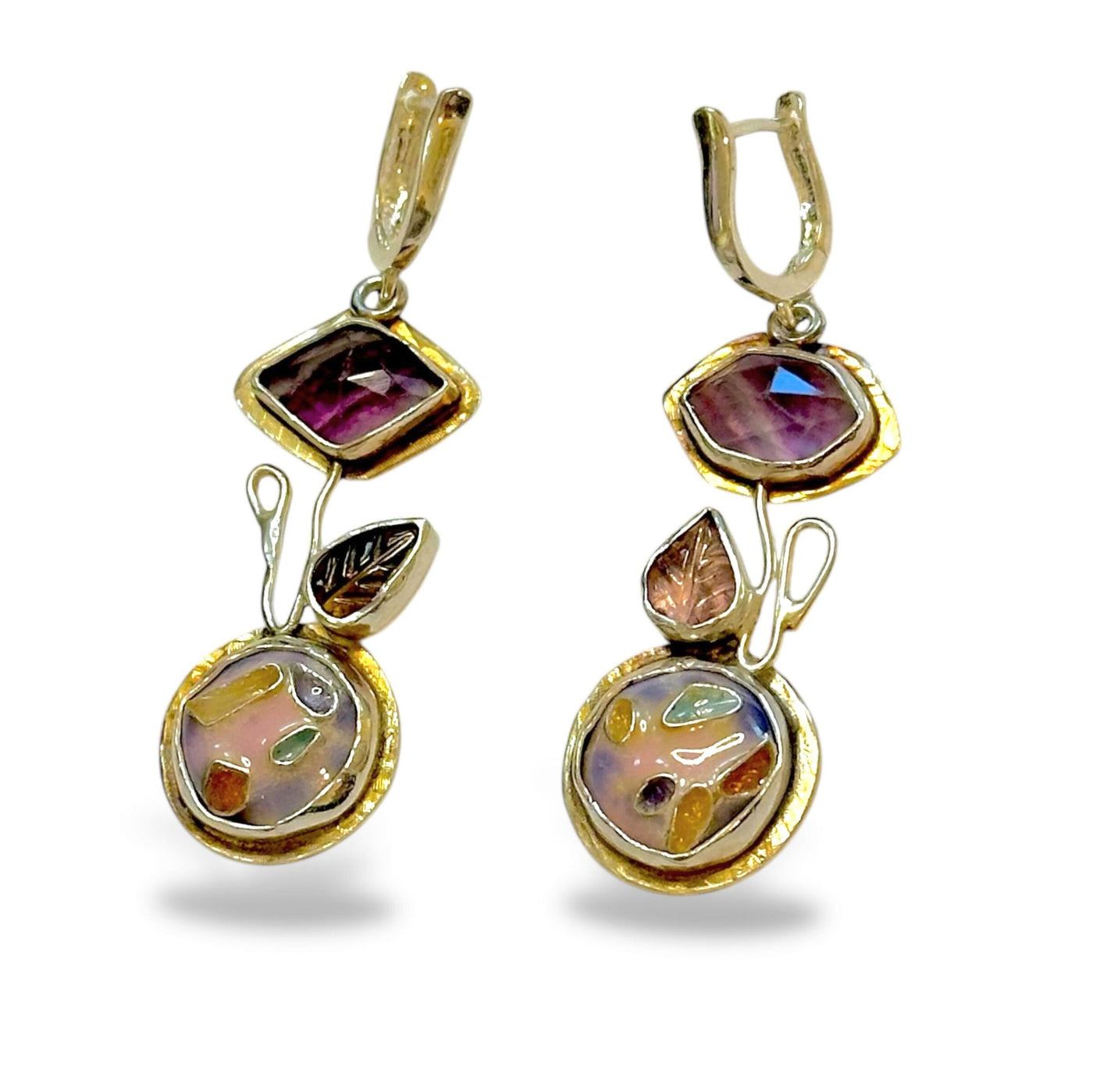 Blooming Flowerpot Earrings