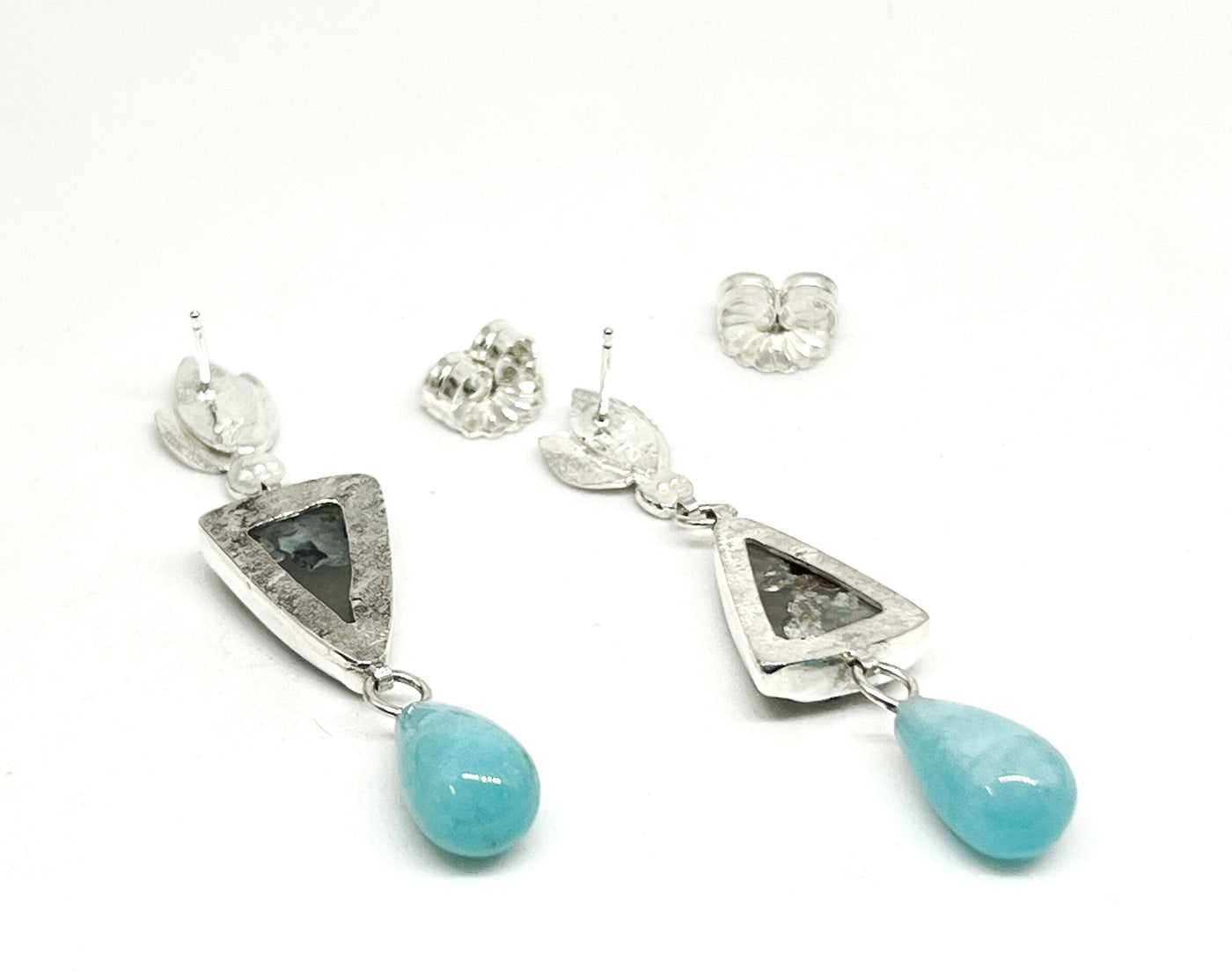 Back view of earrings