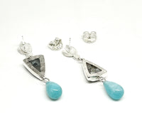 Back view of earrings