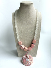 Mosaic Shell Pendant