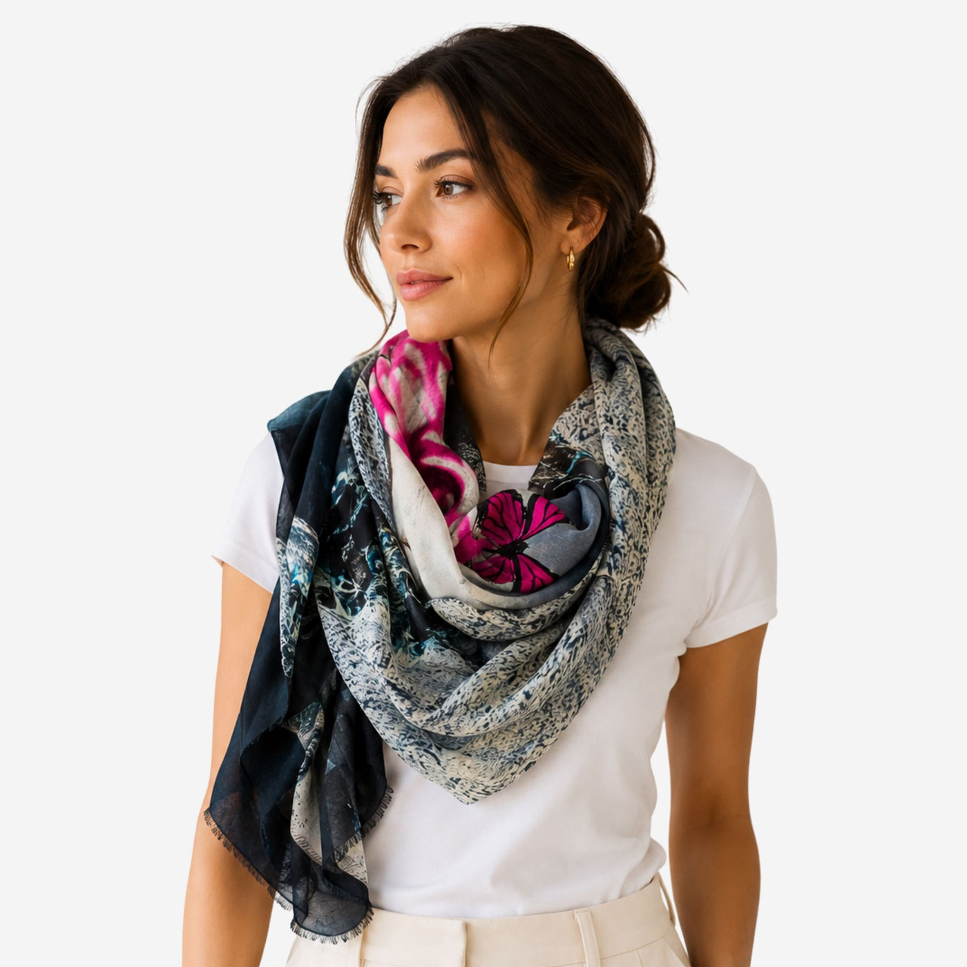 Silk Modal Scarf