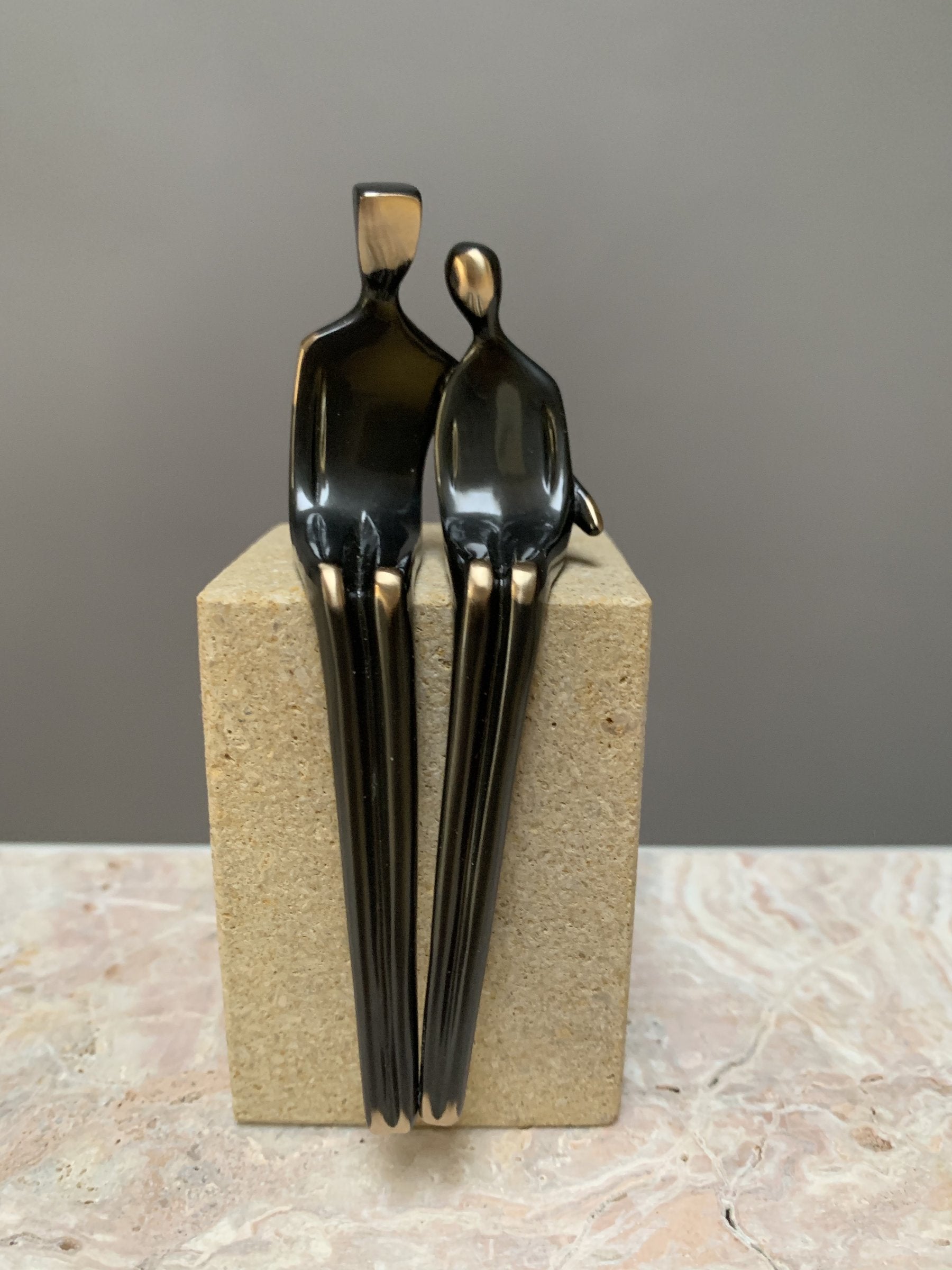 with stone base