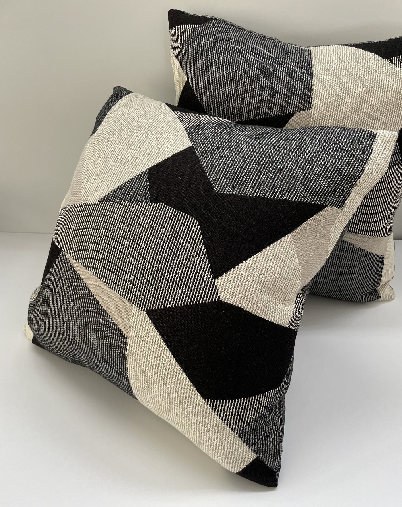 Black and White Patchwork Jumble I