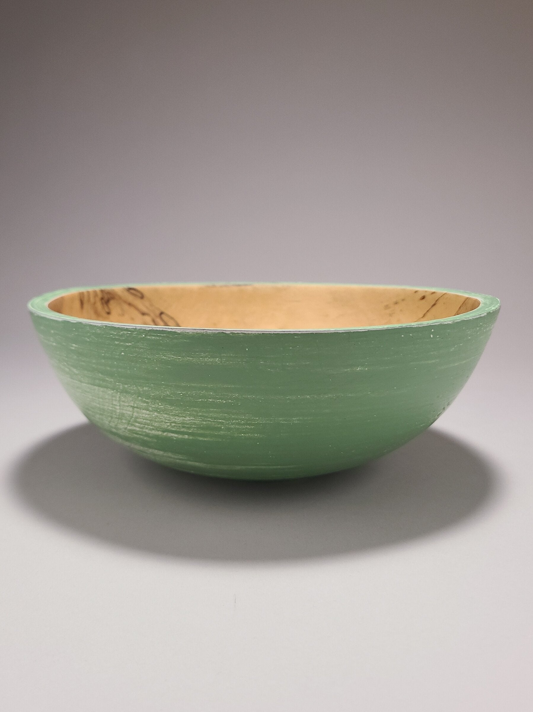 Spalted Green Maple Bowl