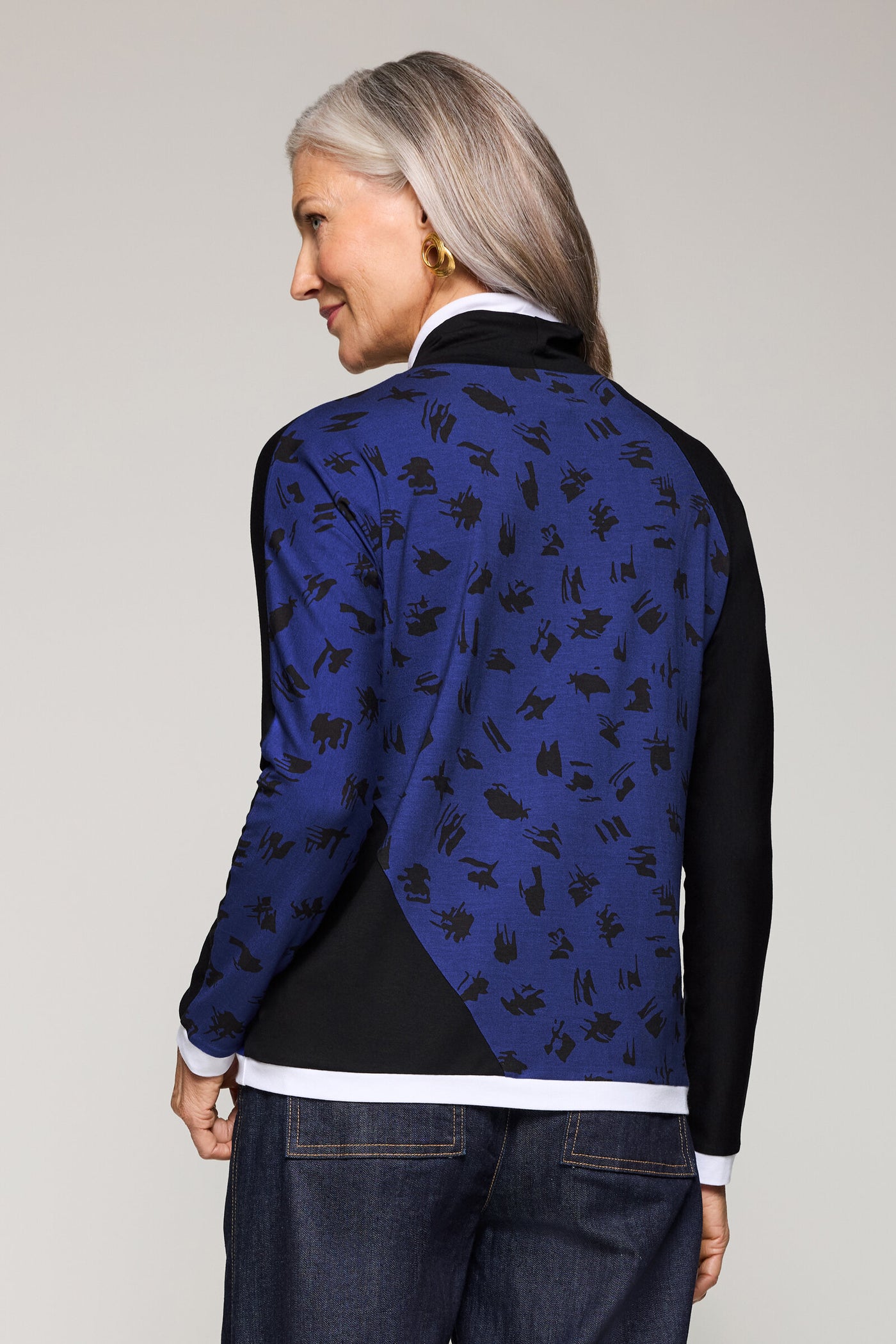 Cobalt/Black/White