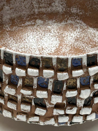 Carved Serving Bowl