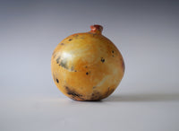 Sunflare Moon Porcelain Raku Jar