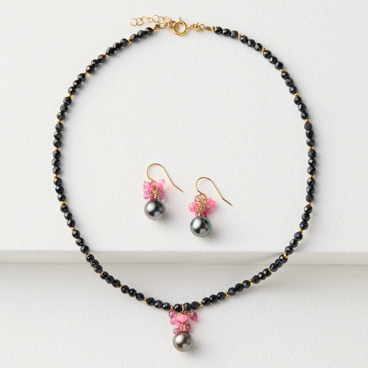Pairs well with the Tahitian Blush Earrings