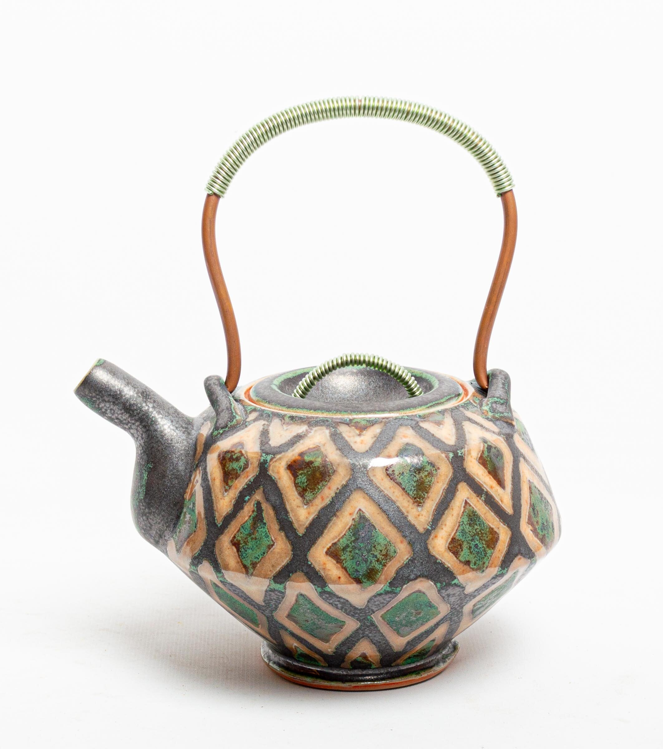 Geometric Two Cup Teapot