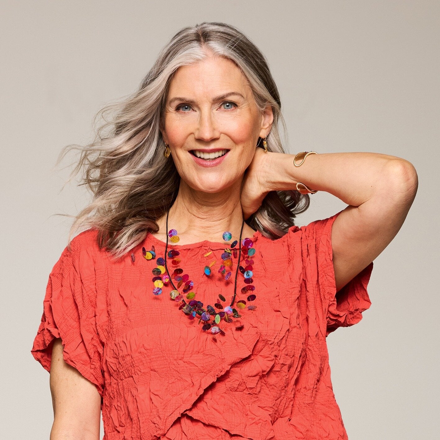 Multi-Color Shortie Kinetics Necklace