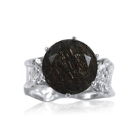 Lily Burst in Rutilated Quartz