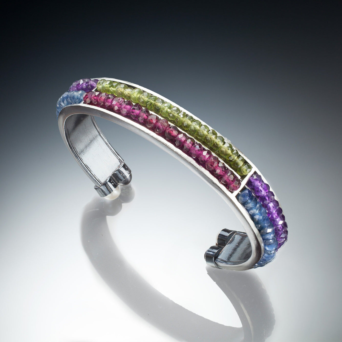 Gemstone Cuff Bracelet