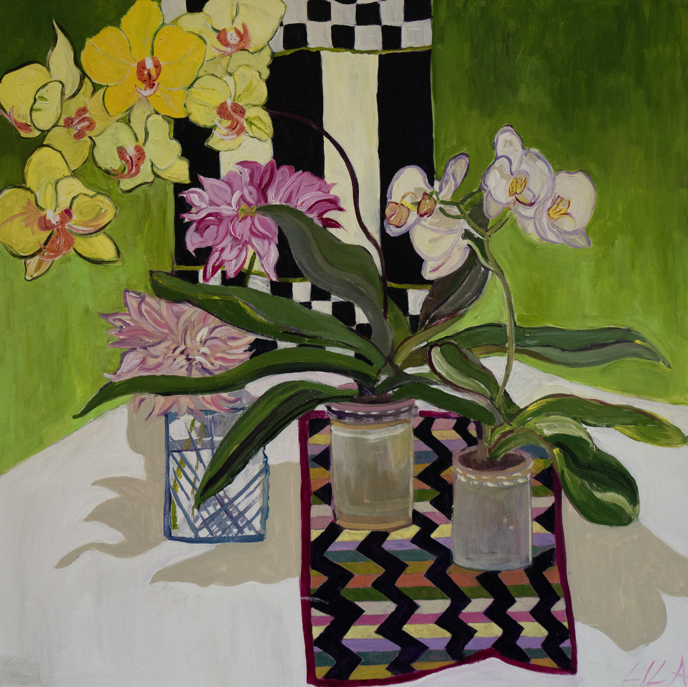 Orchids, Dahlias, and Patterns