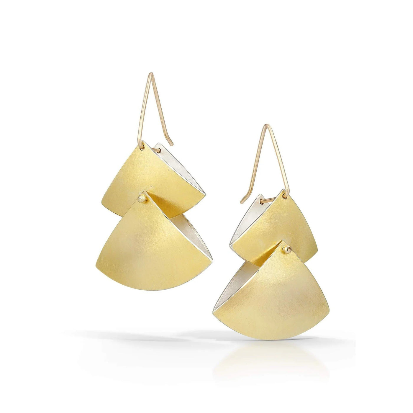 Double Fan Earrings
