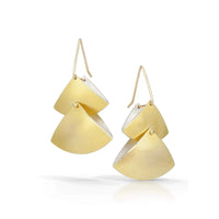 Double Fan Earrings