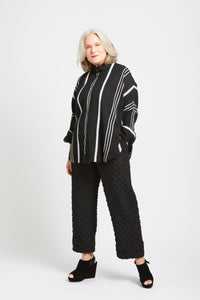 Cotton Stripe Circular Shirt