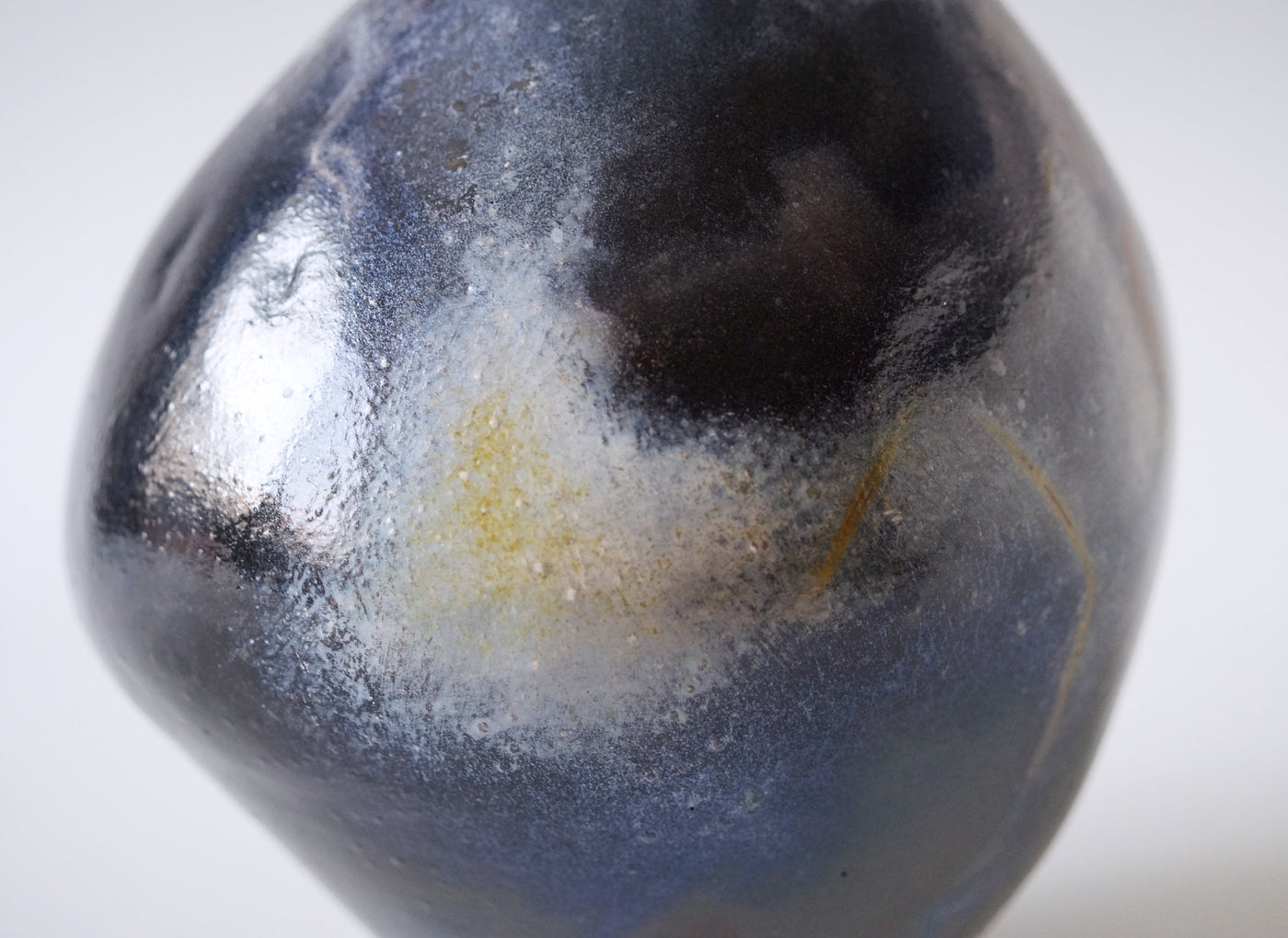 Handmade Pit Raku Vessel 4