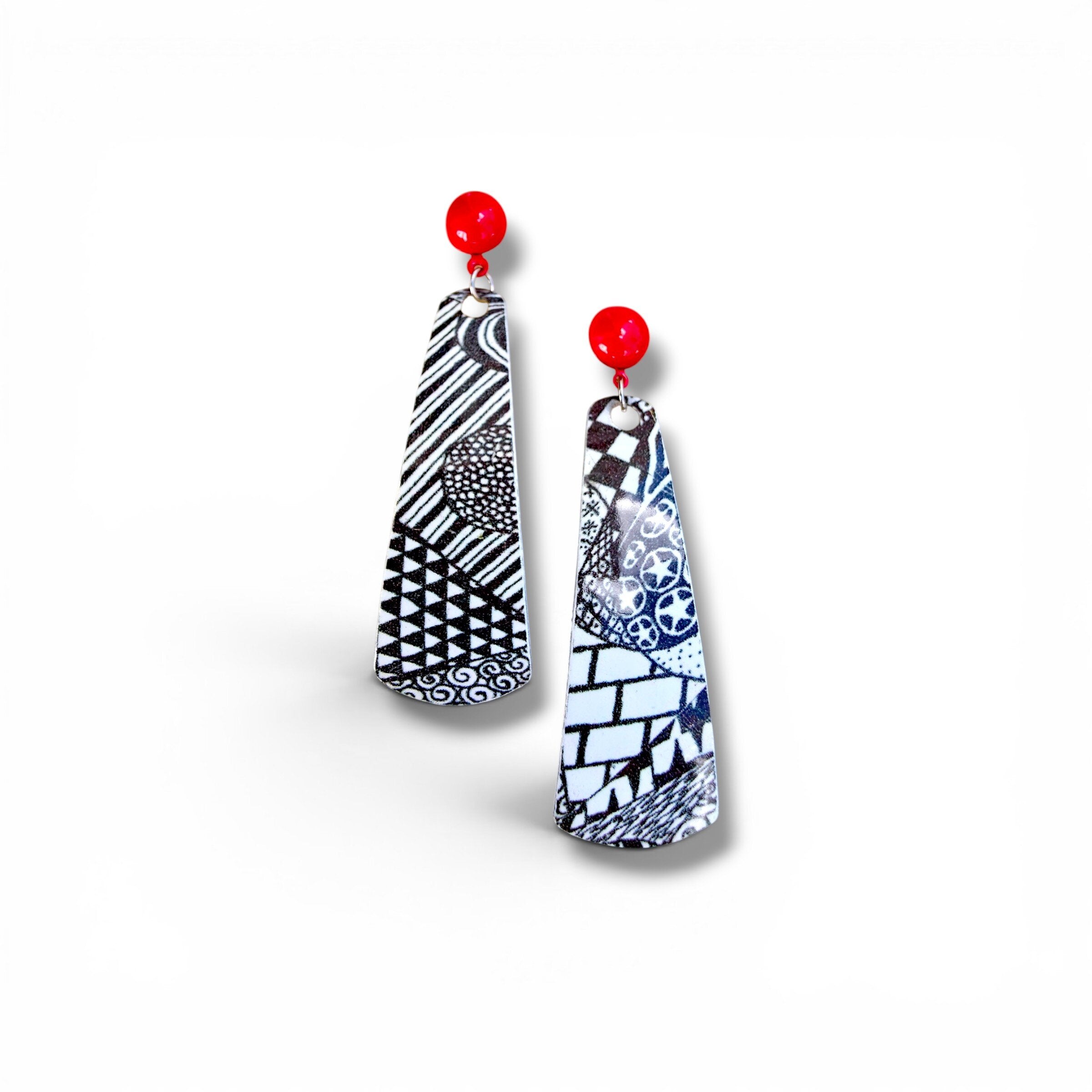 Graphic Pulse Earrings