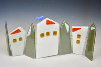 Storybook Village with Bluebird