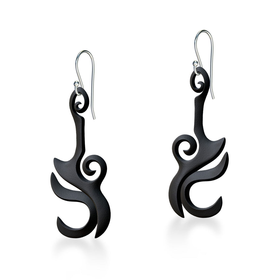 Guitar Dangle Earrings