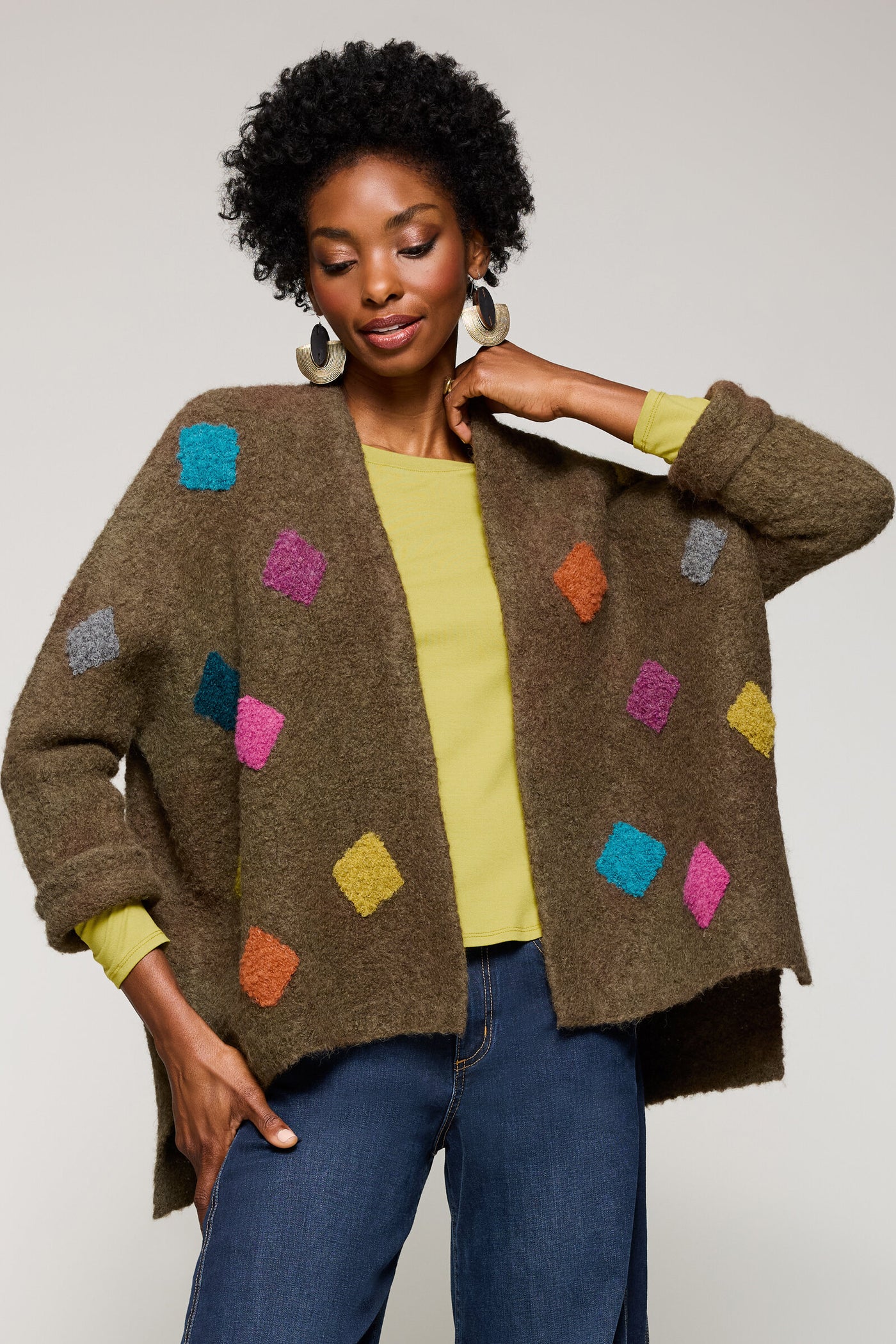 Alpaca Flock Cardigan