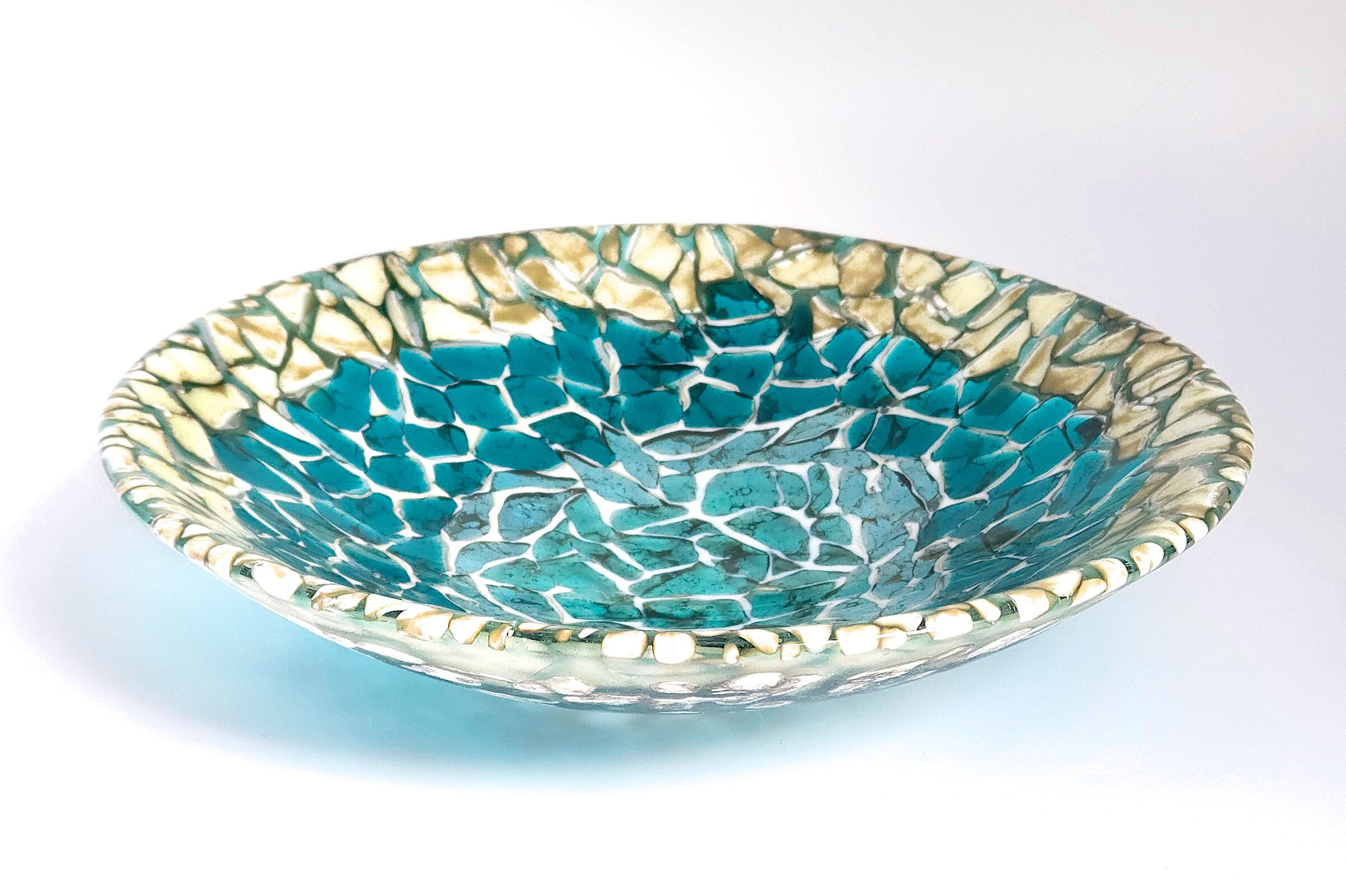 Saunter Series Bowl, Seaside Mosaic