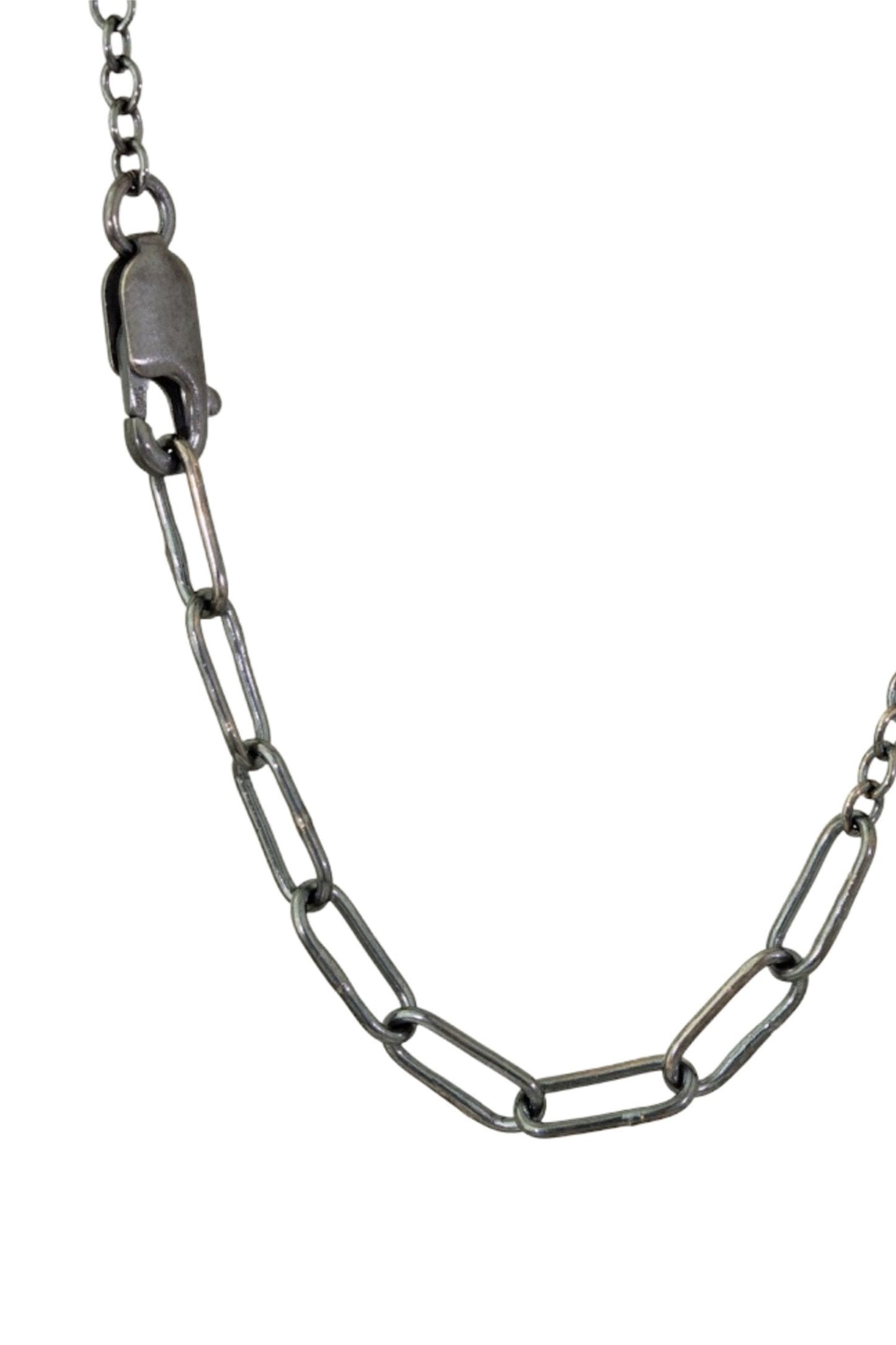 Black & Gold Dog Tag Necklace