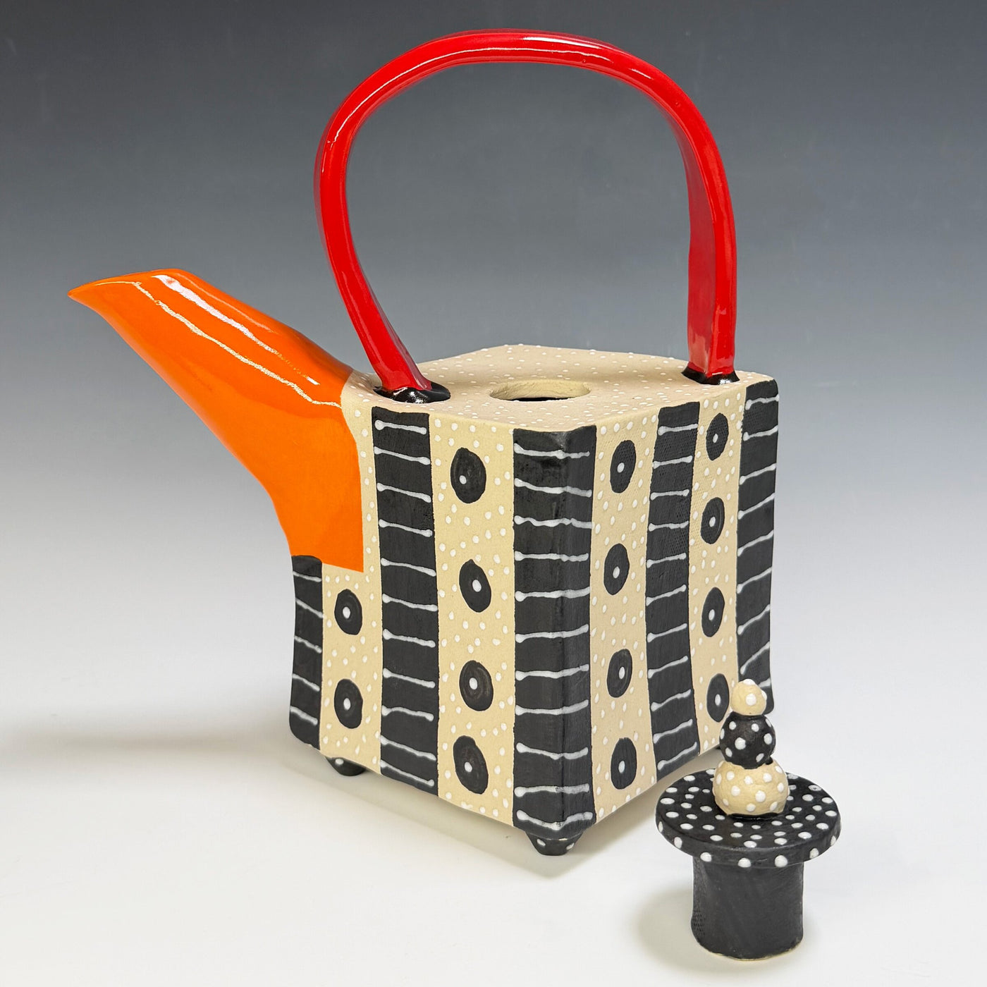 Dot Dash Teapot