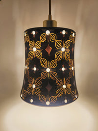 Ornament at Dusk Porcelain Pendant