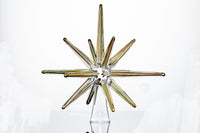 Gold Moravian Tree Star