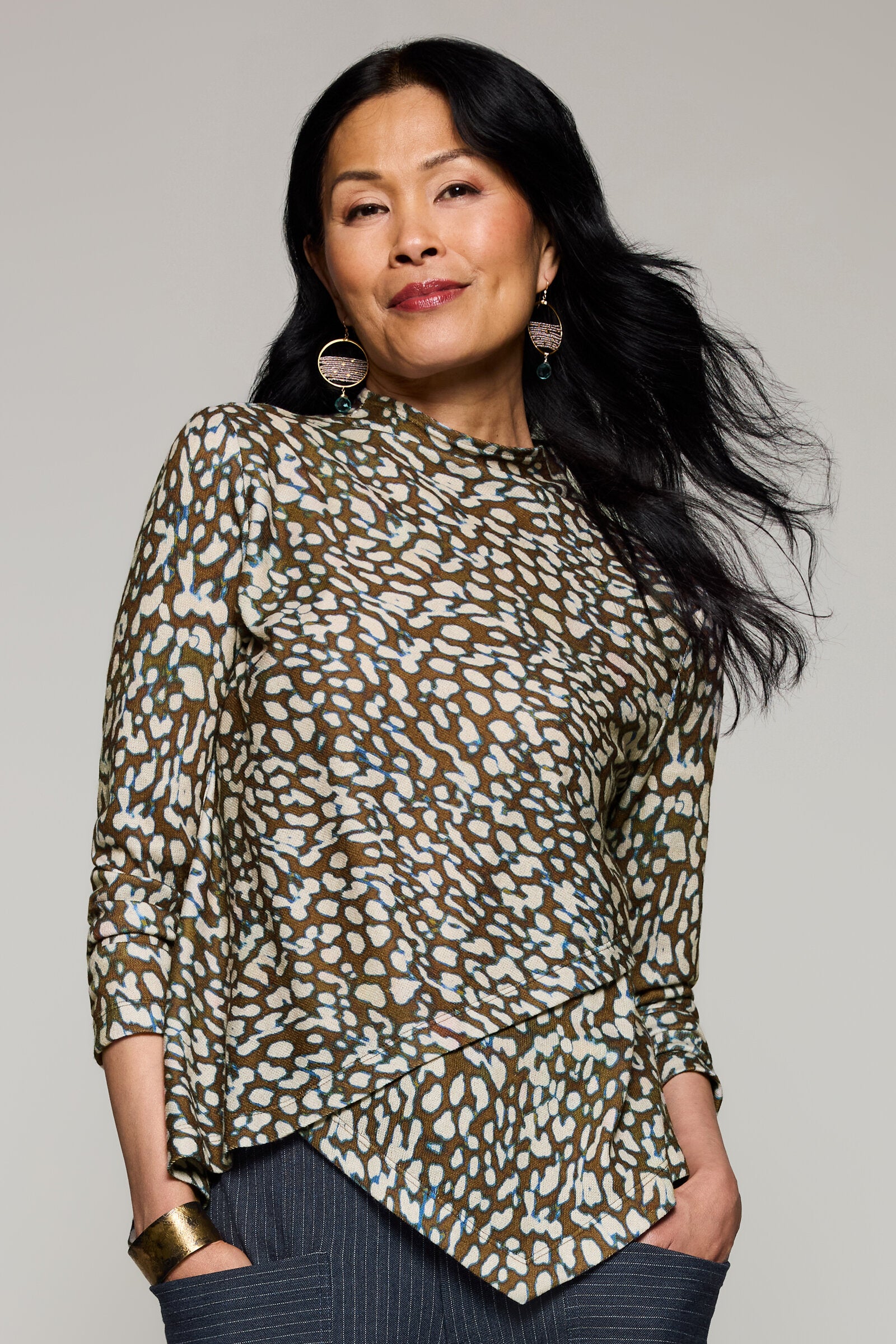 Calla 
Printed Top