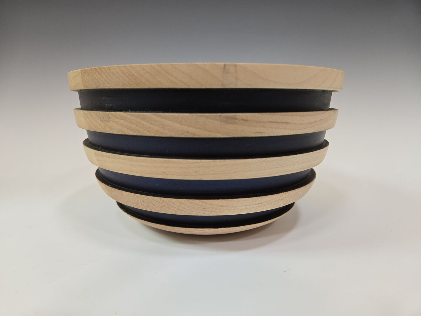Black and Blue Iridescent Bowl
