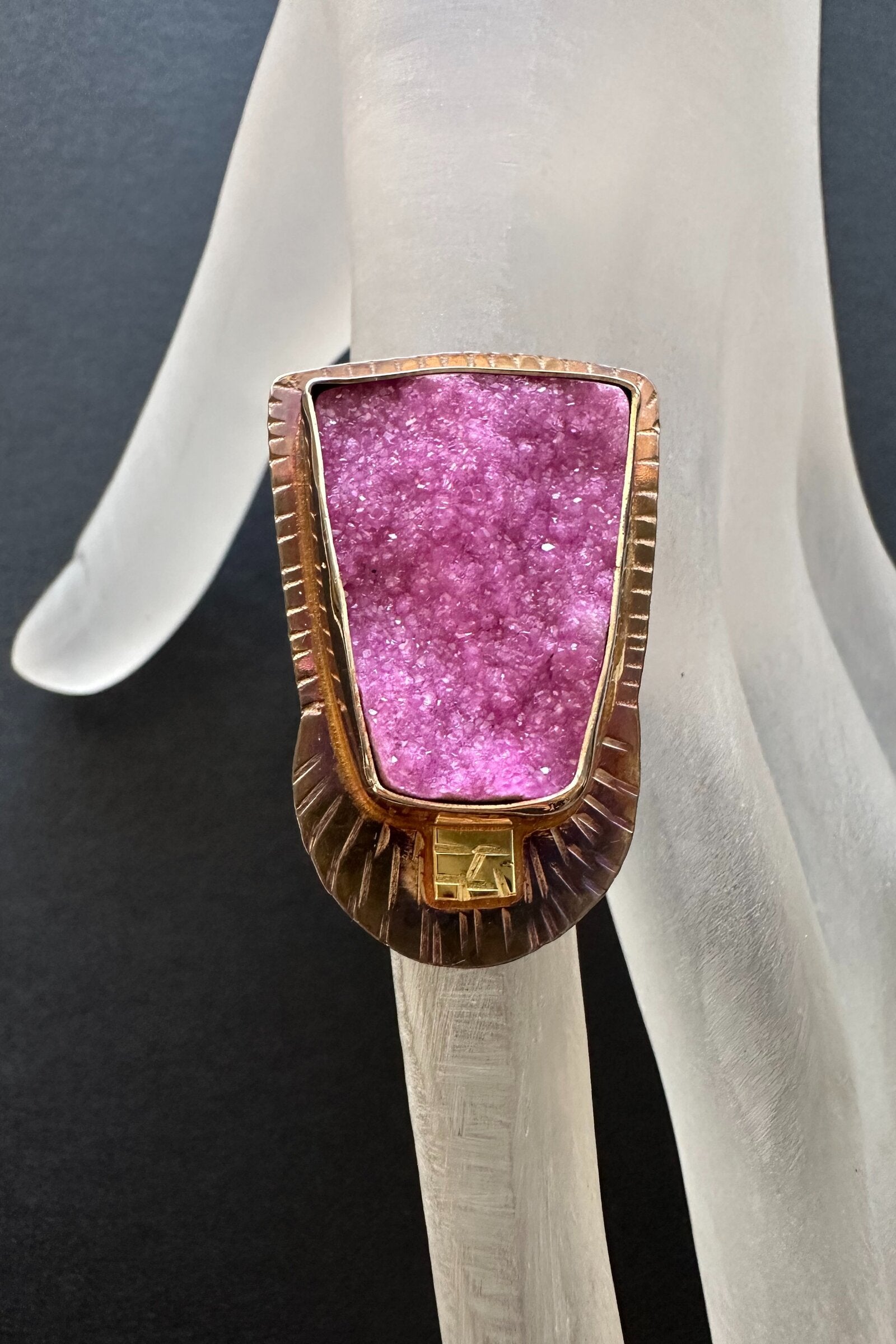 Pink Tower Of Joy Ring