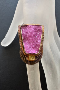 Pink Tower Of Joy Ring