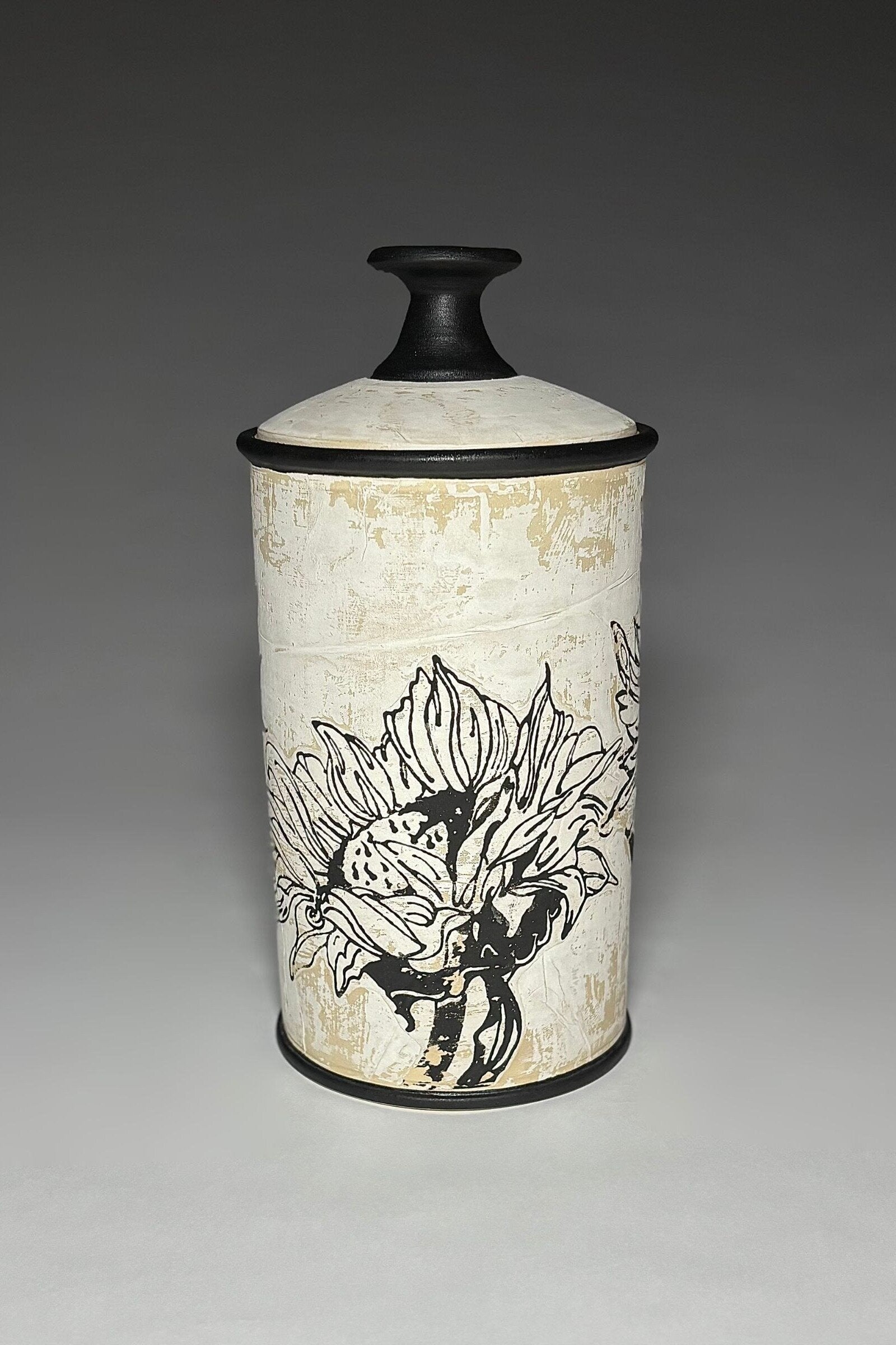 Sunflower Jar