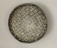 Woven Pattern Wall Bowl