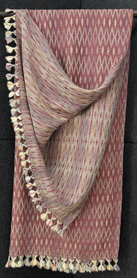 Dubonnet Handwoven Reversible Throw