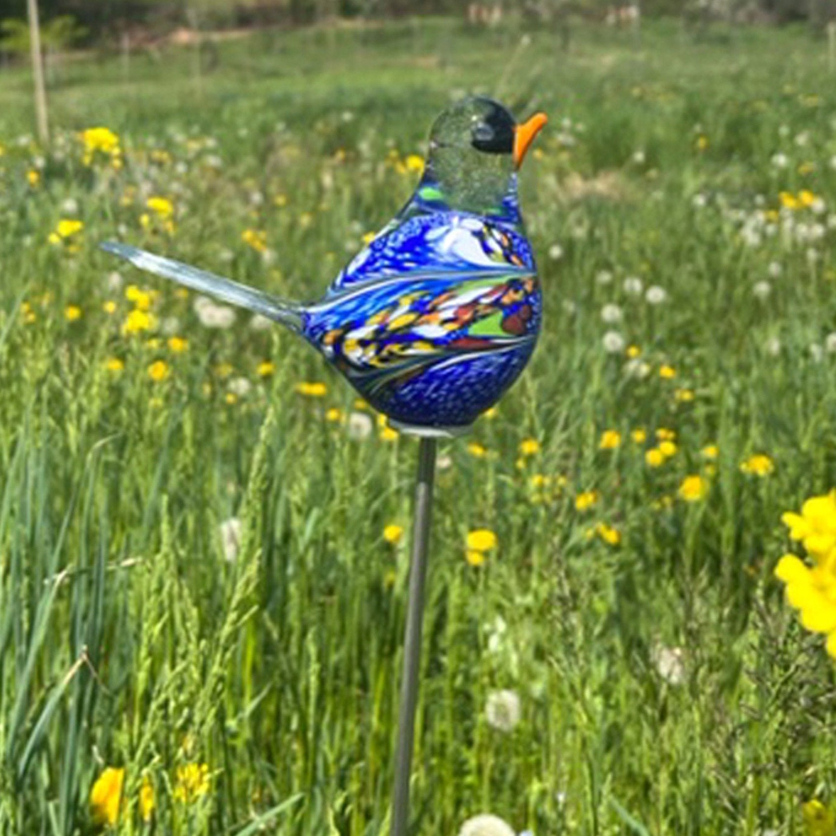 Chickadee Garden Sculpture