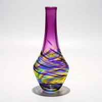 cool lime with bright violet